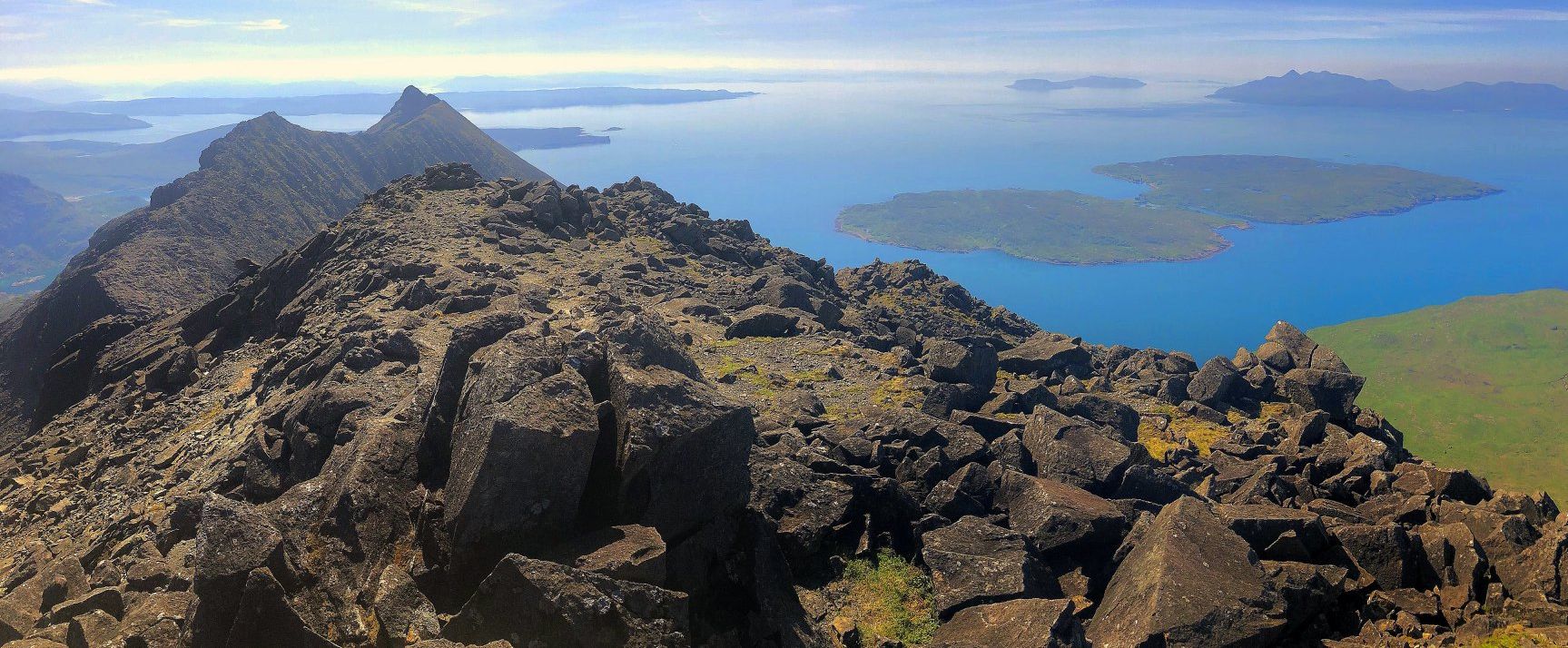 View to Gars Bheinn on the Skye Ridge