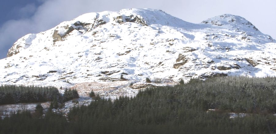 Beinn Narnain in winter