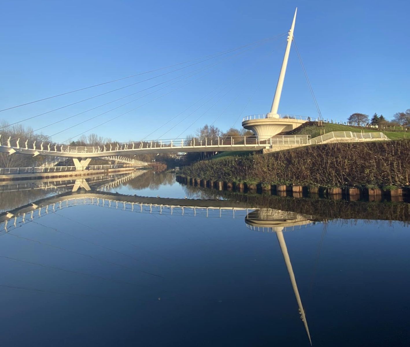 Stockingfield Bridge on Forth and Clyde Canal