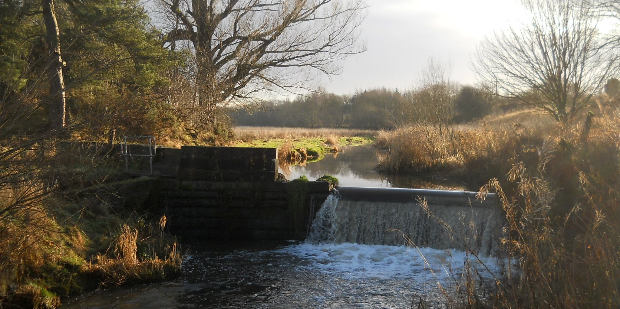 Craigenbay Waterfall on Bothlin Burn  beside the Strathkelvin Railway Path