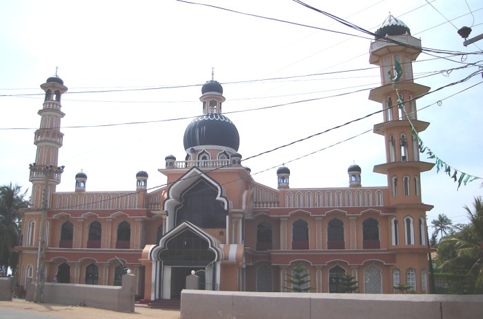 Mosque in Negombo on West Coast of Sri Lanka