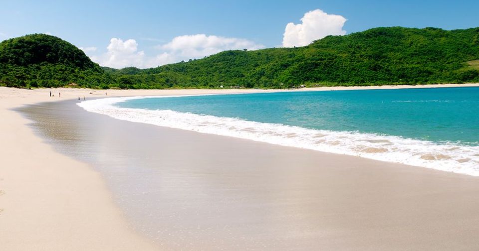 Beach on the Indonesian Island of Lombok