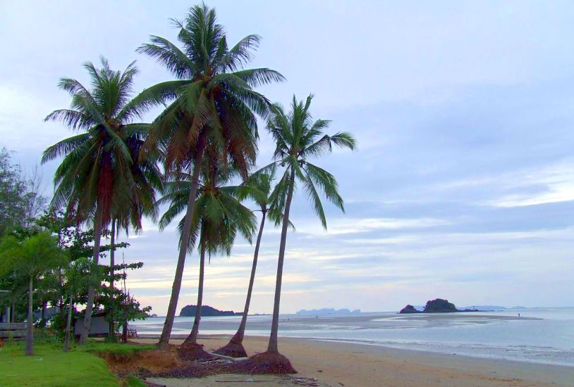 Beach on Ko Lanta off Krabi in Southern Thailand