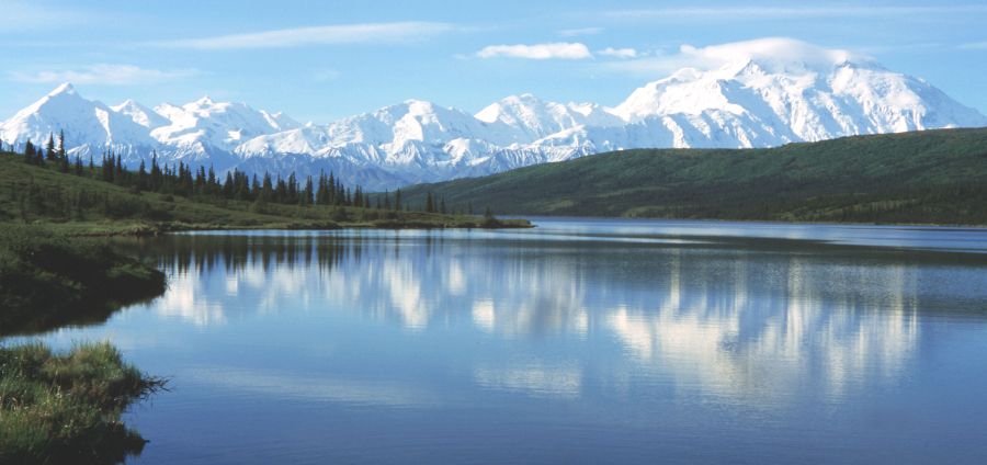 Wonder Lake and Mount Mckinley / Denali